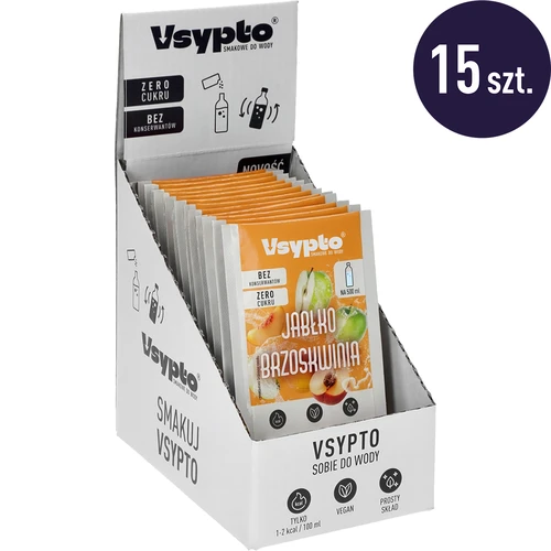 VSYPTO με γεύση Μήλο & Ροδάκινο, 3 g - 10