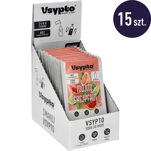 VSYPTO με γεύση Μοχίτο Γκρέιπφρουτ, 3g - 10