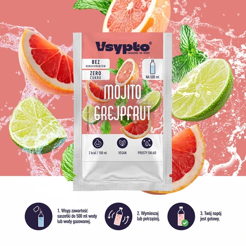 VSYPTO με γεύση Μοχίτο Γκρέιπφρουτ, 3g - 6