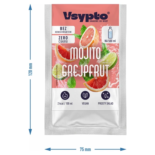 VSYPTO με γεύση Μοχίτο Γκρέιπφρουτ, 3g - 4
