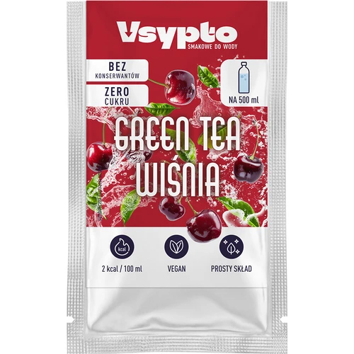 VSYPTO με γεύση Πράσινο Τσάι & Βύσσινο, 3g - 2