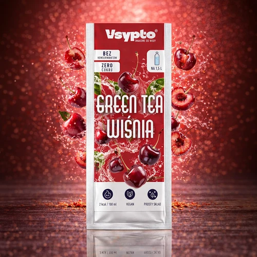 VSYPTO με γεύση Πράσινο Τσάι & Κεράσι, 9 g - 5