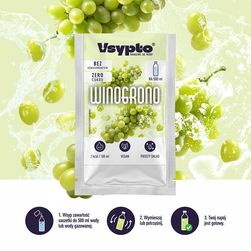 VSYPTO με γεύση σταφύλι, 3g - 6