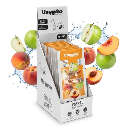 Vsypto Μήλο Ροδάκινο - σετ 15x9g  - 1 