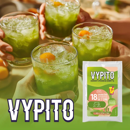 VYPITO 12%, φακελάκι για 18 ποτά - Μάτσα-Βερίκοκο, 126g - 6