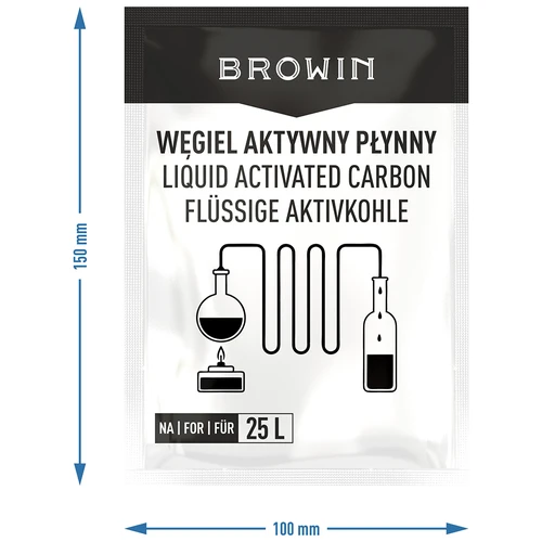 Υγρός ενεργός άνθρακας για 25 L, 140 g - 3