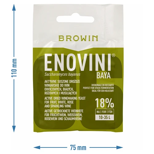 Ζύμες οινοποίησης Enovini® BAYA, 7 g - 3