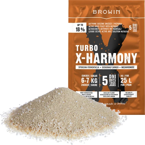 Ζύμες Turbo X-Harmony 18%, 25 L, 138 g - 3