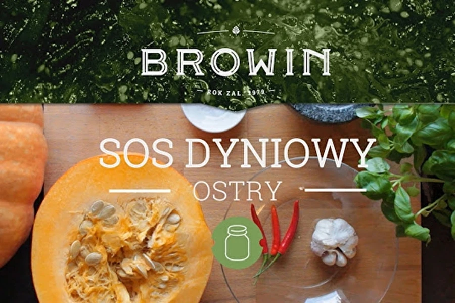 Browin Przepiśnik - Σπιτική, καυτερή σάλτσα κολοκύθας